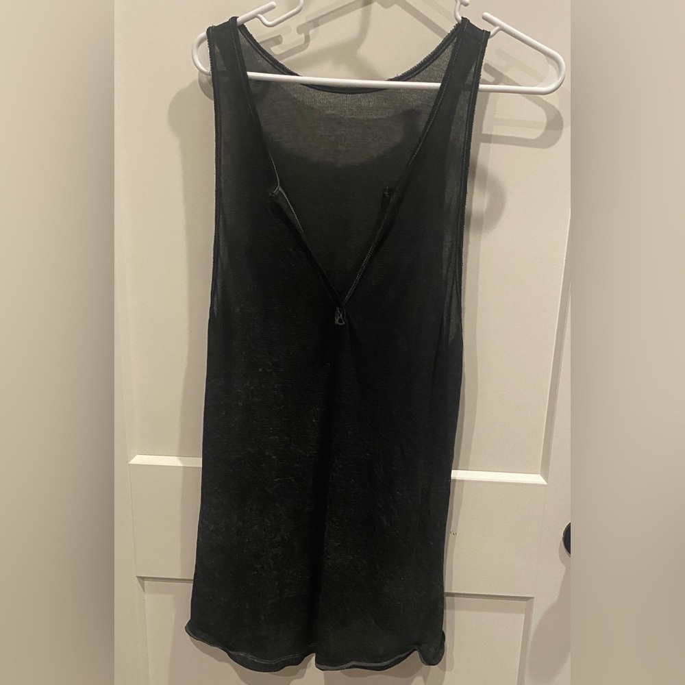 Sheer Bathing Suit Cover Size S